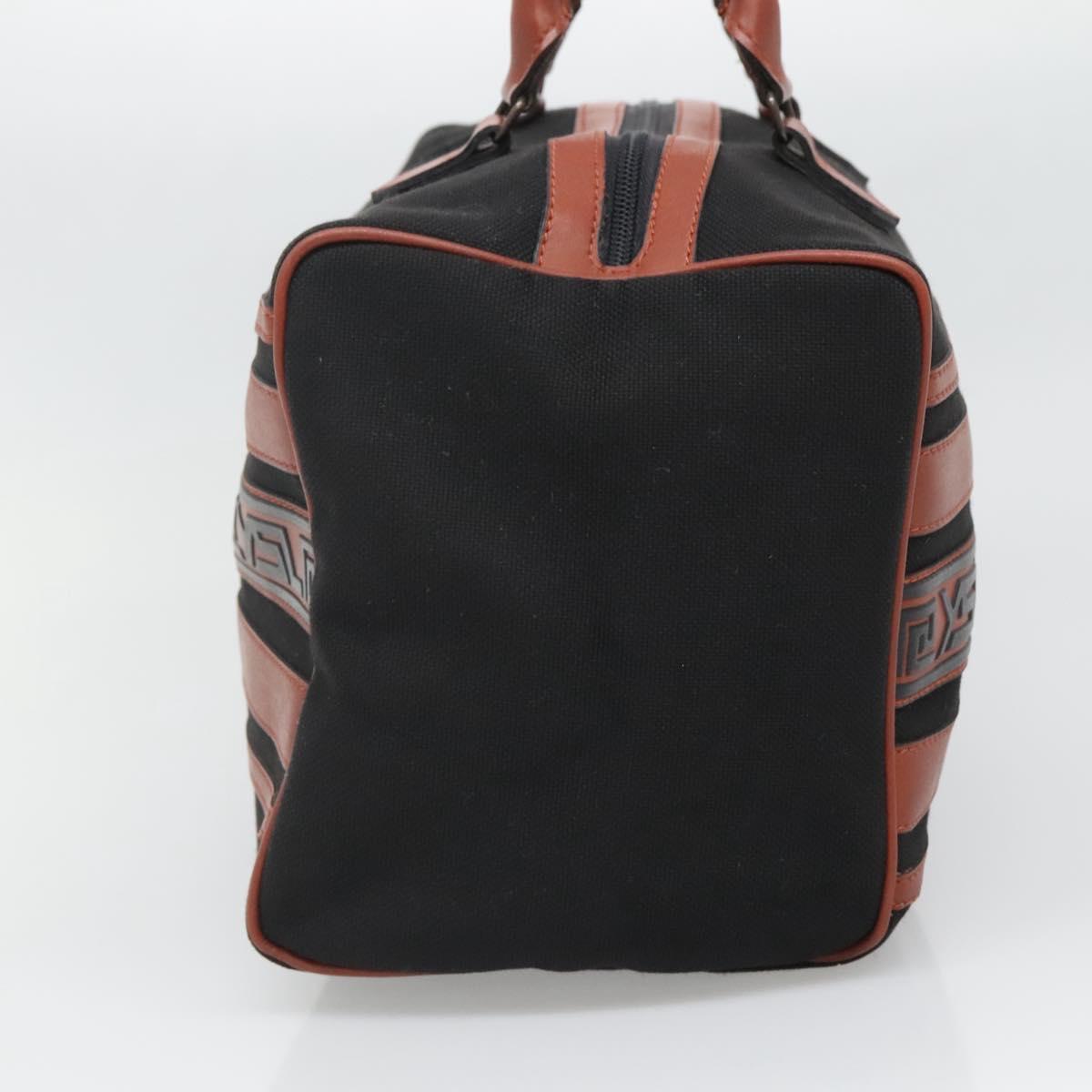 SAINT LAURENT Hand Bag Canvas Brown