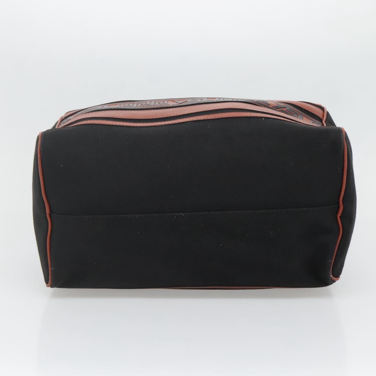 SAINT LAURENT Hand Bag Canvas Brown