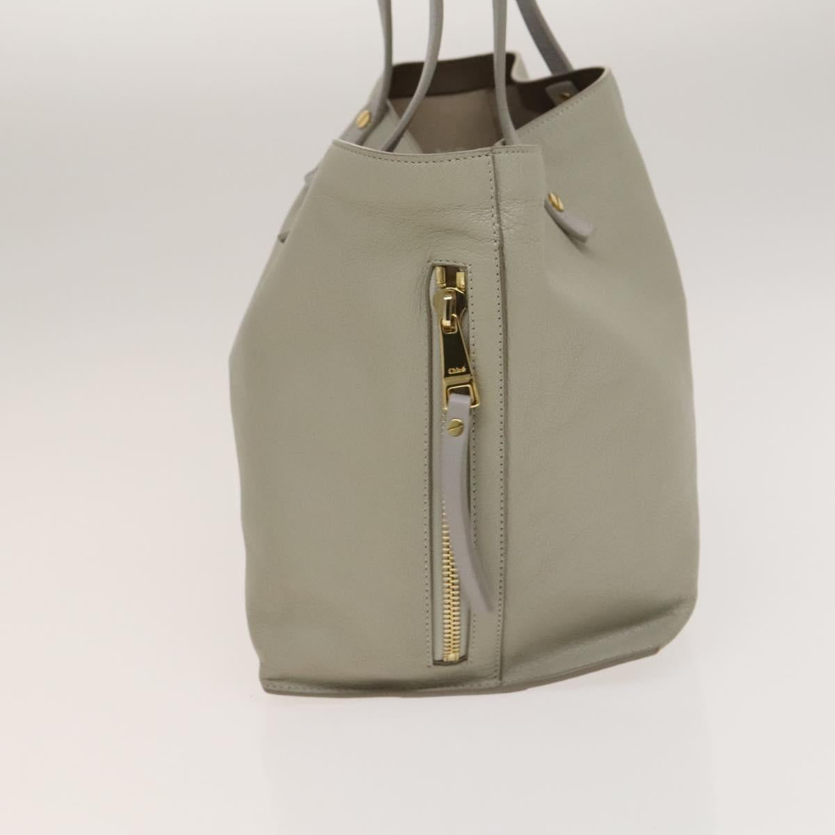 Chloe Dylan Tote Bag Leather Gold