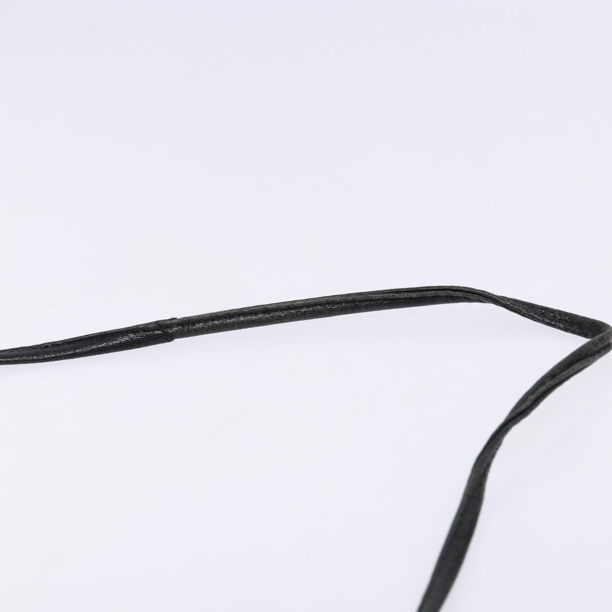 GIVENCHY Shoulder Bag Leather Gold Black
