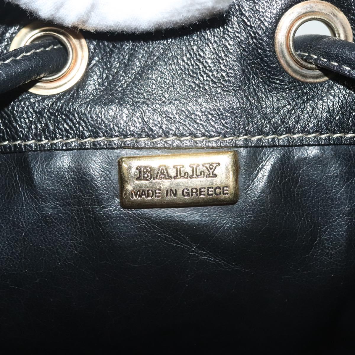 BALLY Shoulder Bag Leather Black