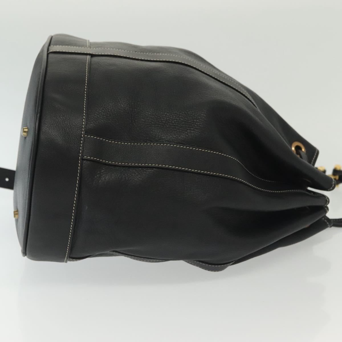 BALLY Shoulder Bag Leather Black