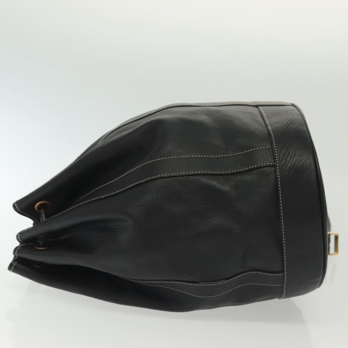 BALLY Shoulder Bag Leather Black