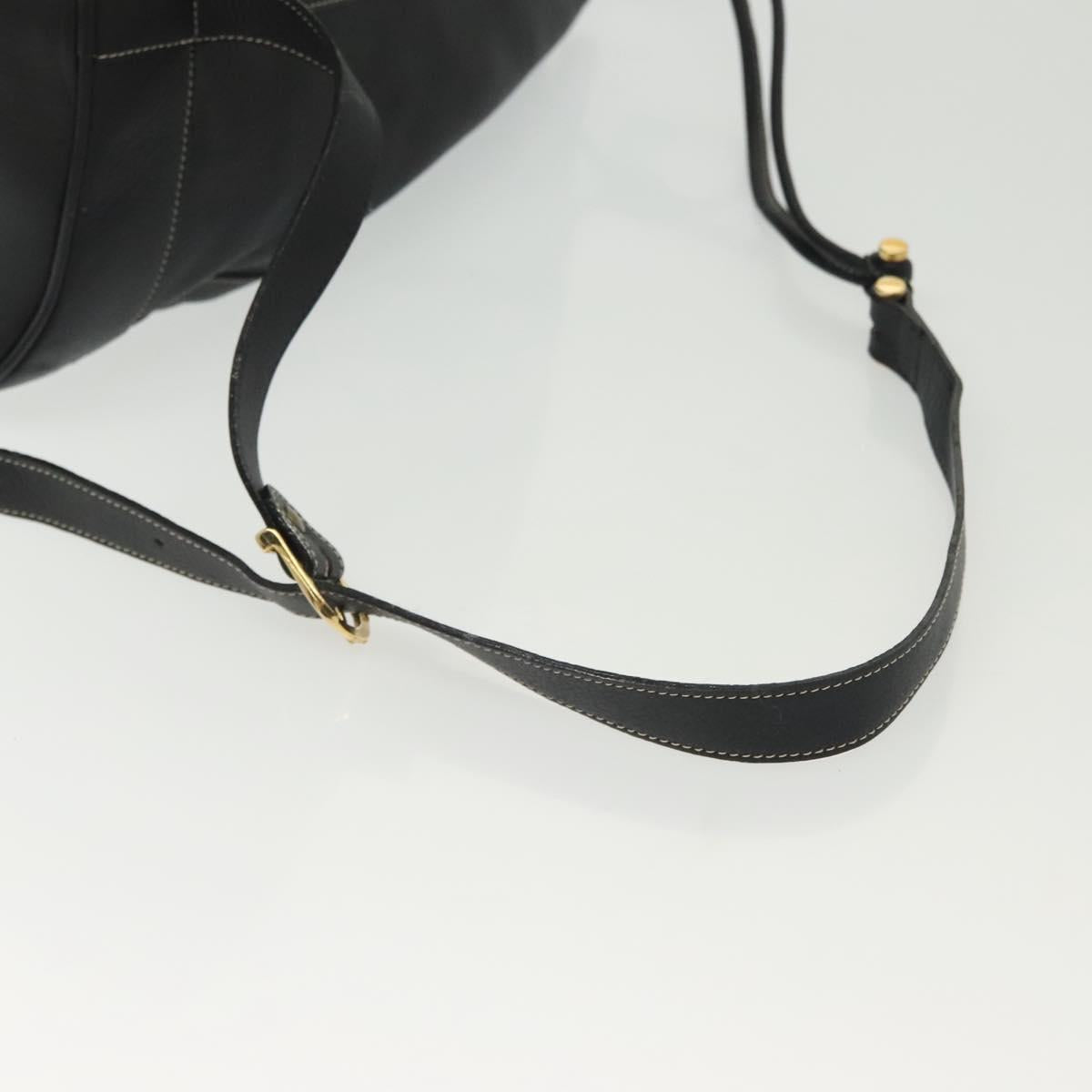 BALLY Shoulder Bag Leather Black