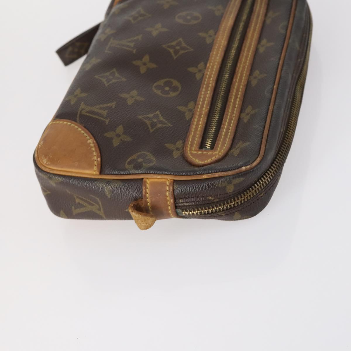 Louis Vuitton Monogram Clutch Bag 3 Set LV