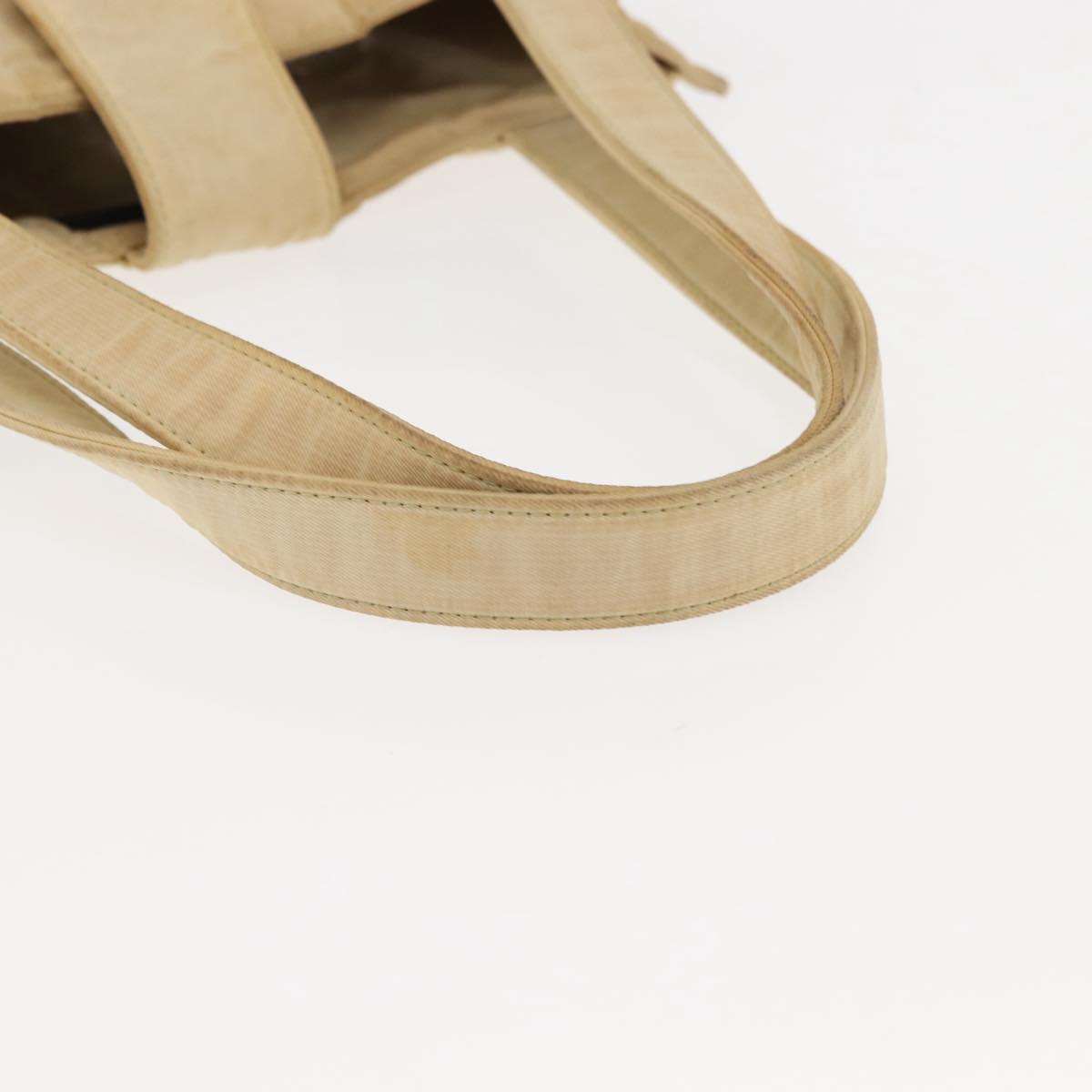 CHANEL Tote Bag Nylon Beige CC