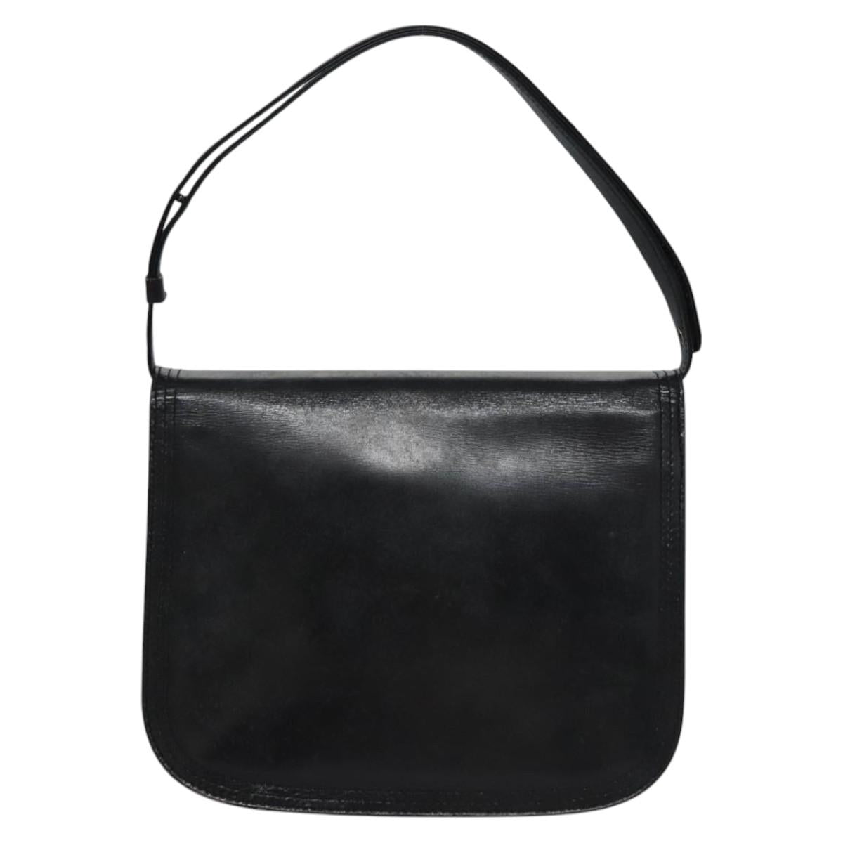SAINT LAURENT Shoulder Bag Leather Black