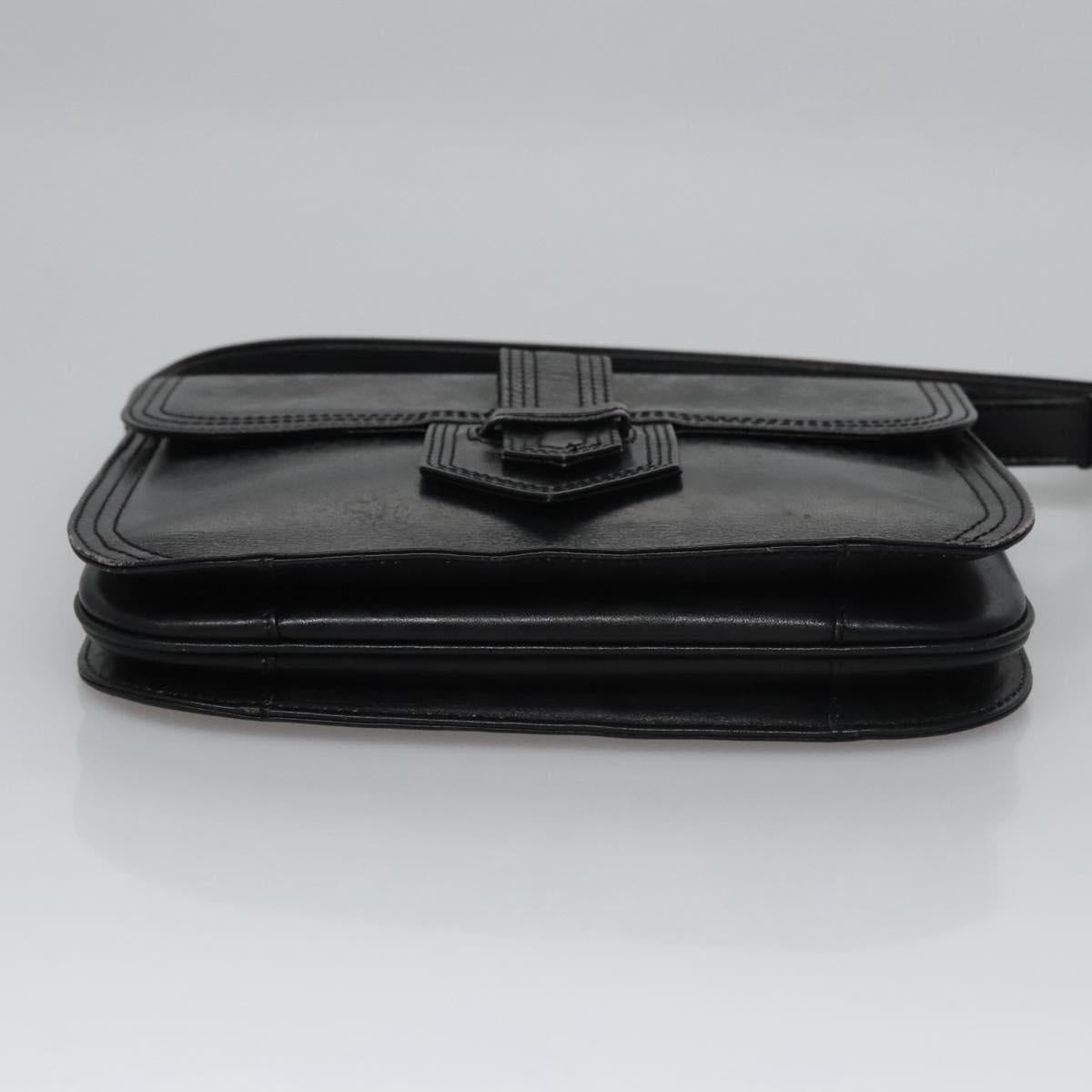 SAINT LAURENT Shoulder Bag Leather Black