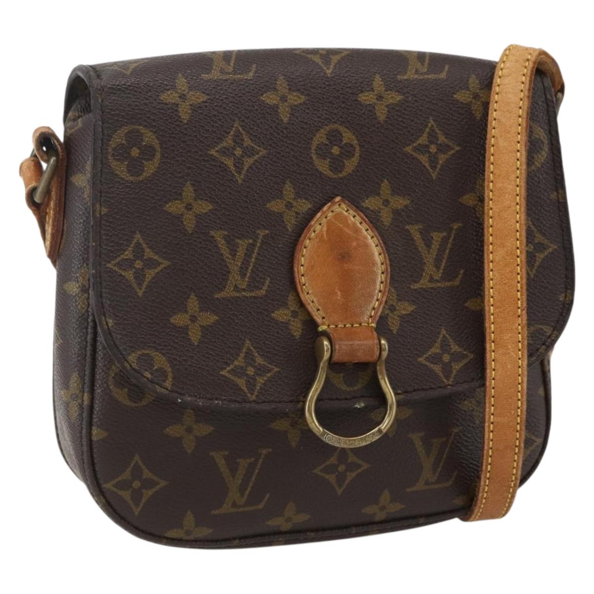 Louis Vuitton Monogram Saint Cloud MM Shoulder Bag M51243 LV