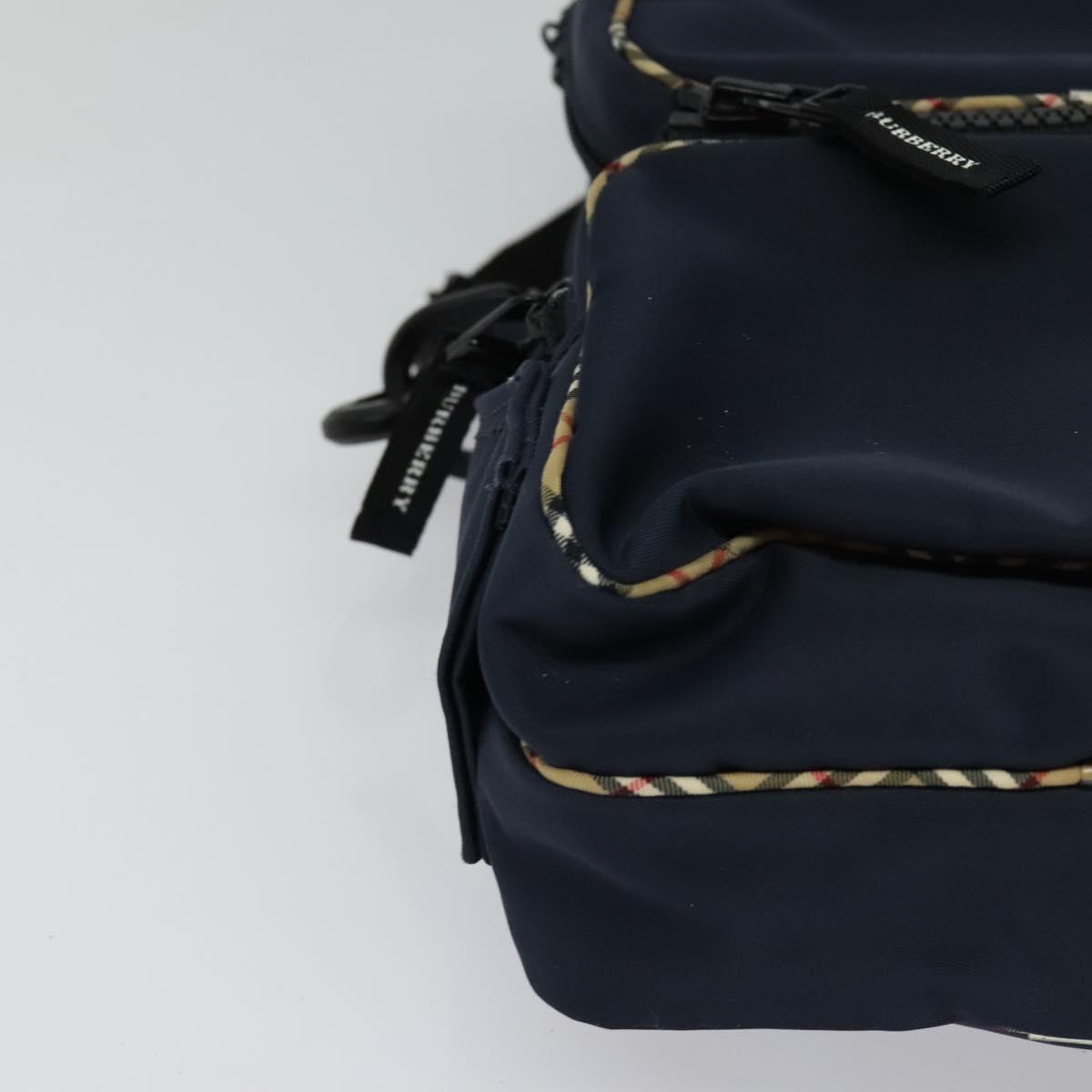 BURBERRY Shoulder Bag Nylon Navy