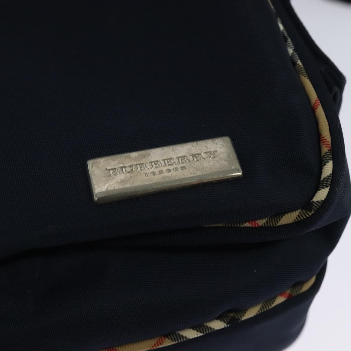 BURBERRY Shoulder Bag Nylon Navy