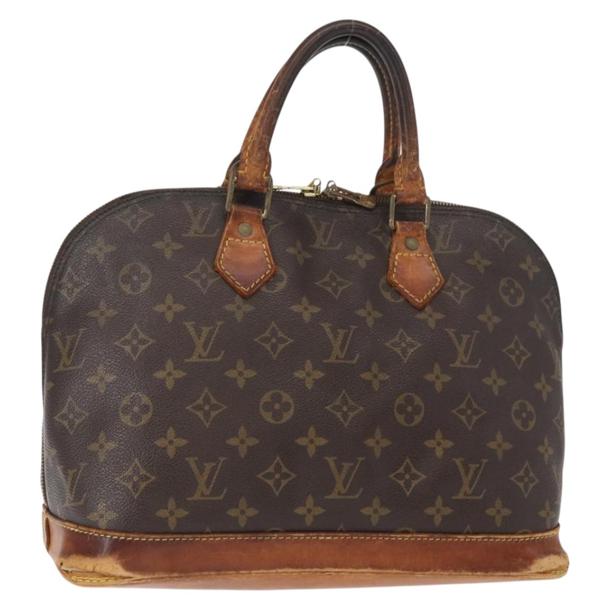 Louis Vuitton Monogram Alma Hand Bag M51130 LV