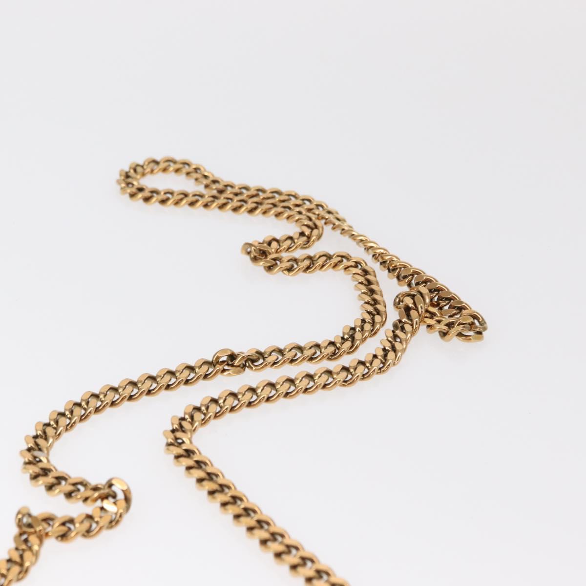 Chloe Chain Shoulder Bag Leather Pink Gold