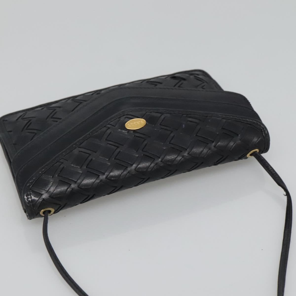 BALLY Shoulder Bag Leather Black