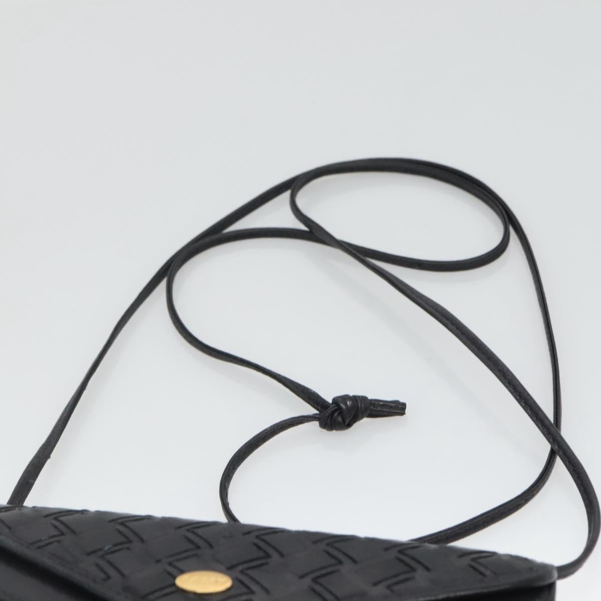 BALLY Shoulder Bag Leather Black
