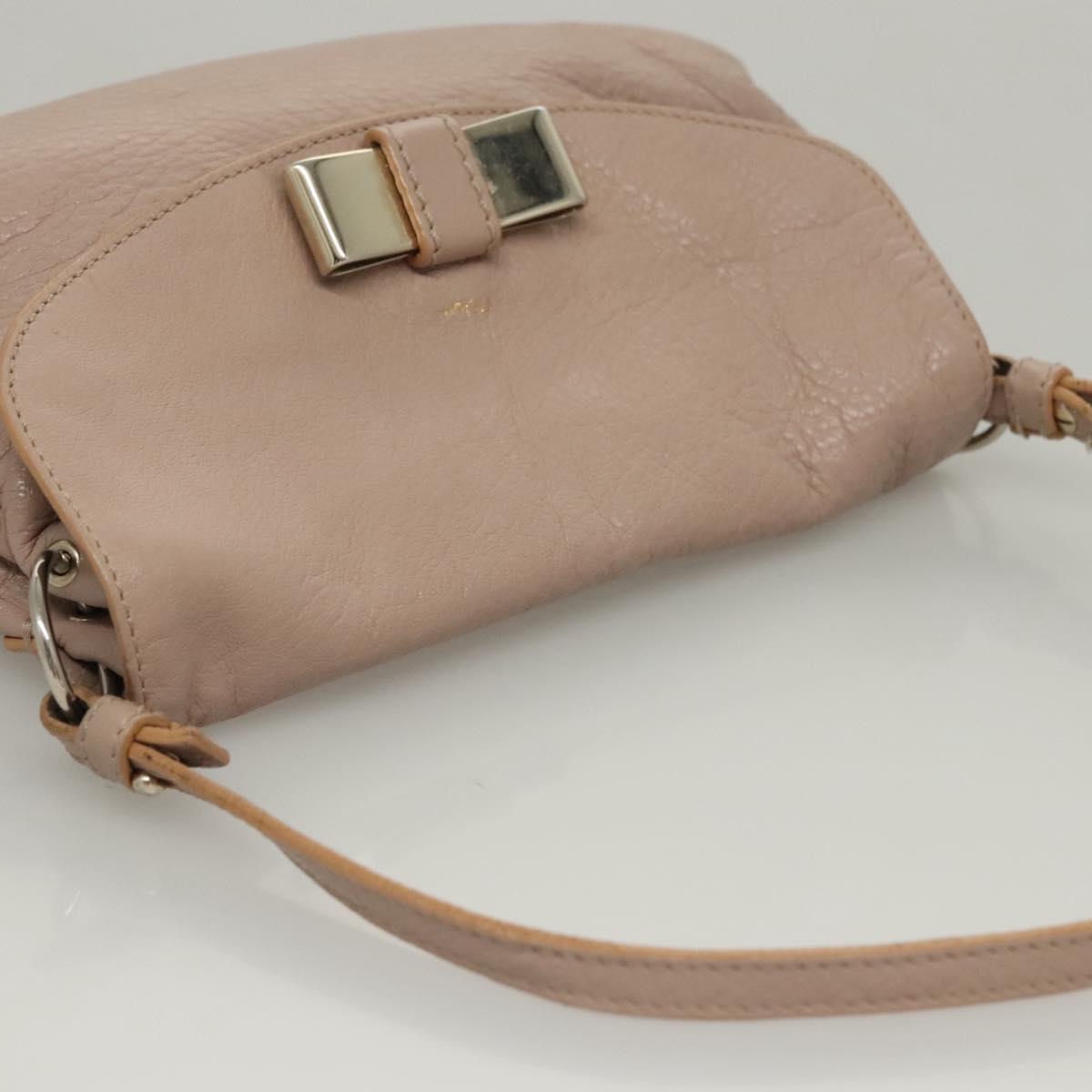 Chloe Elsie Hand Bag Leather 2way Pink