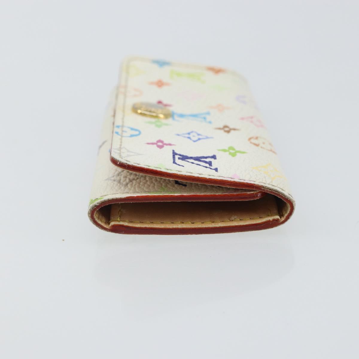 Louis Vuitton Monogram Multicolor Multicles 4 Key Case White M93731