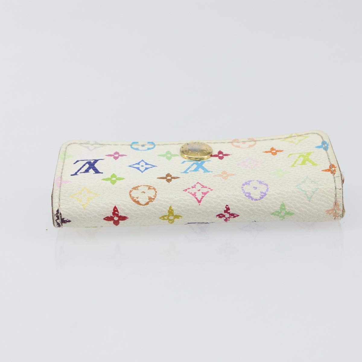 Louis Vuitton Monogram Multicolor Multicles 4 Key Case White M93731