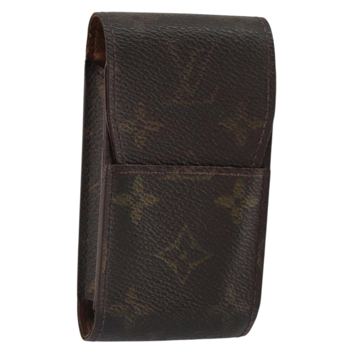 Louis Vuitton Monogram Etui Cigarette Case M63024 LV