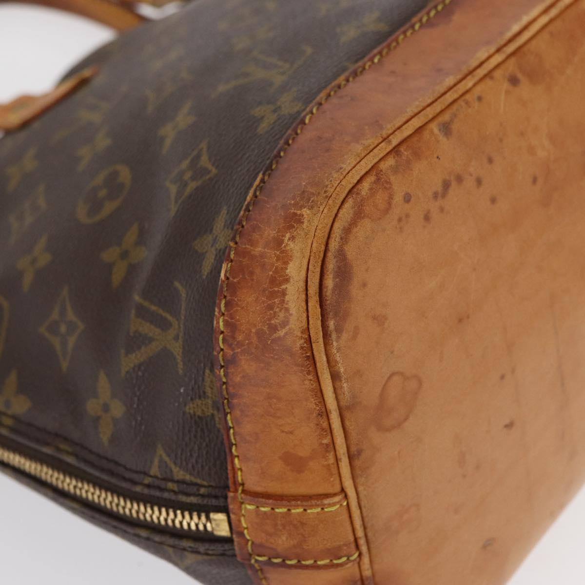 Louis Vuitton Monogram Alma Hand Bag M51130 LV