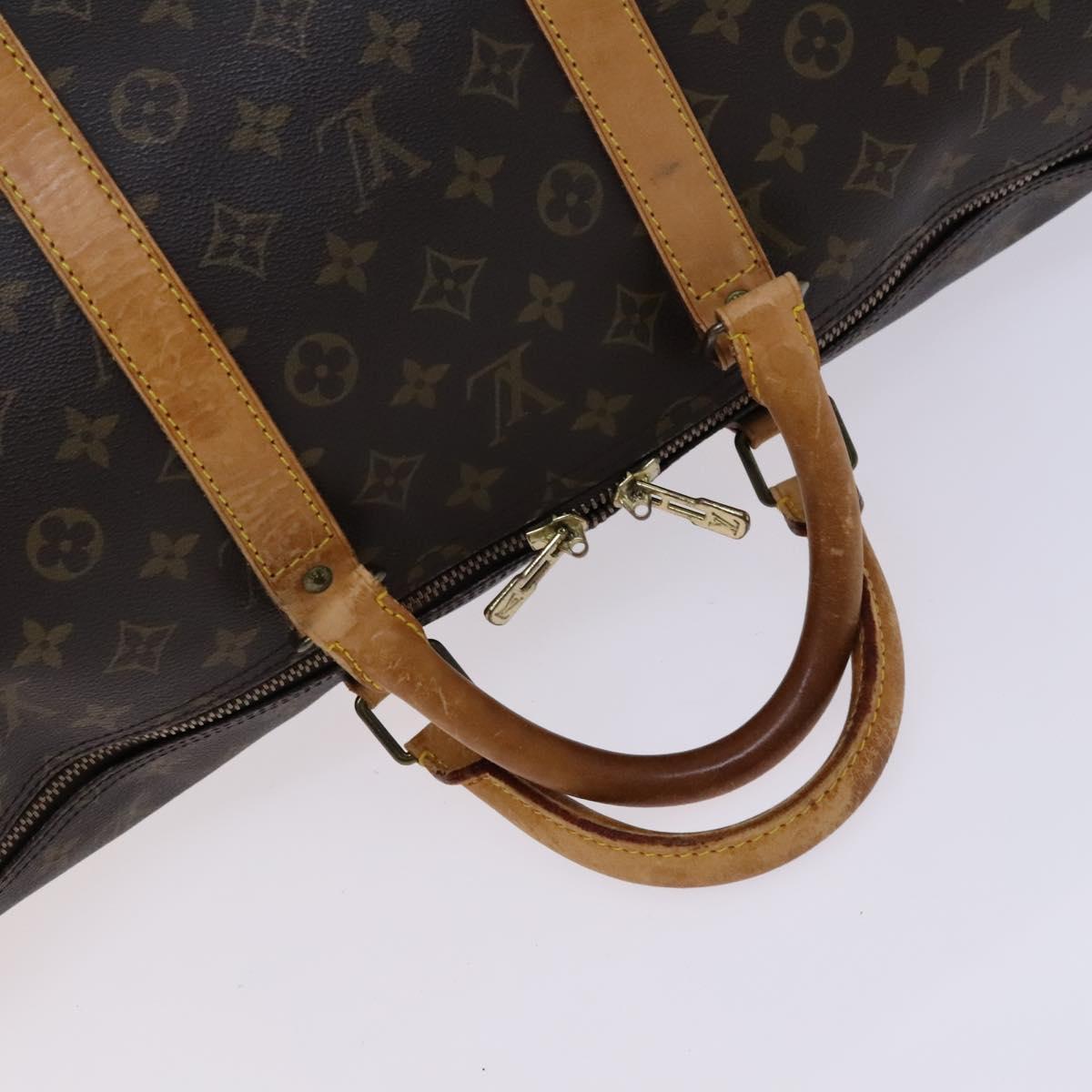 Louis Vuitton Monogram Keepall 55 Boston Bag M41424 LV