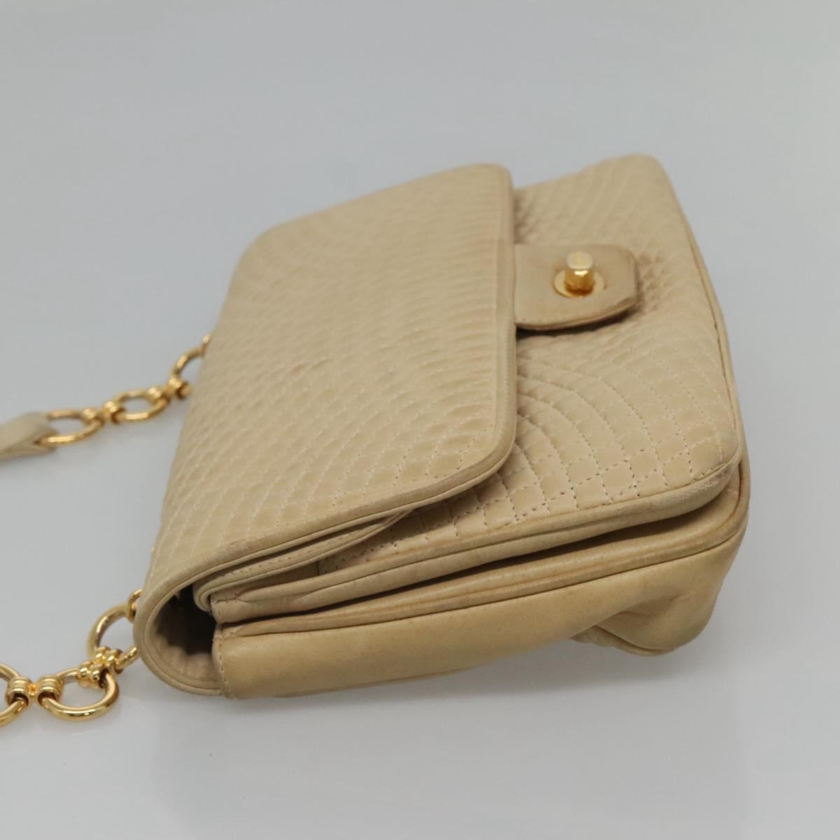 BALLY Shoulder Bag Leather Beige