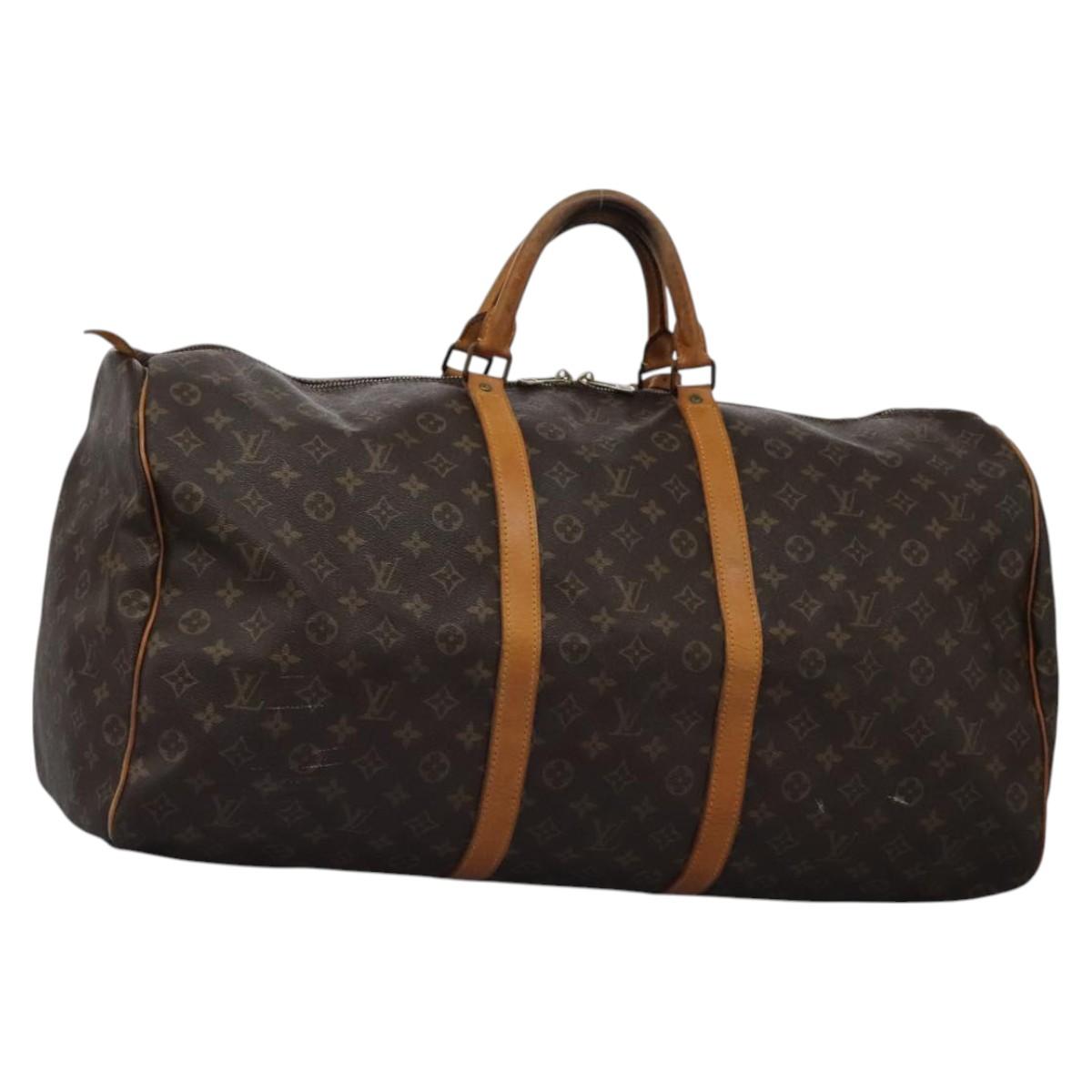 Louis Vuitton Monogram Keepall 60 Boston Bag M41422 LV