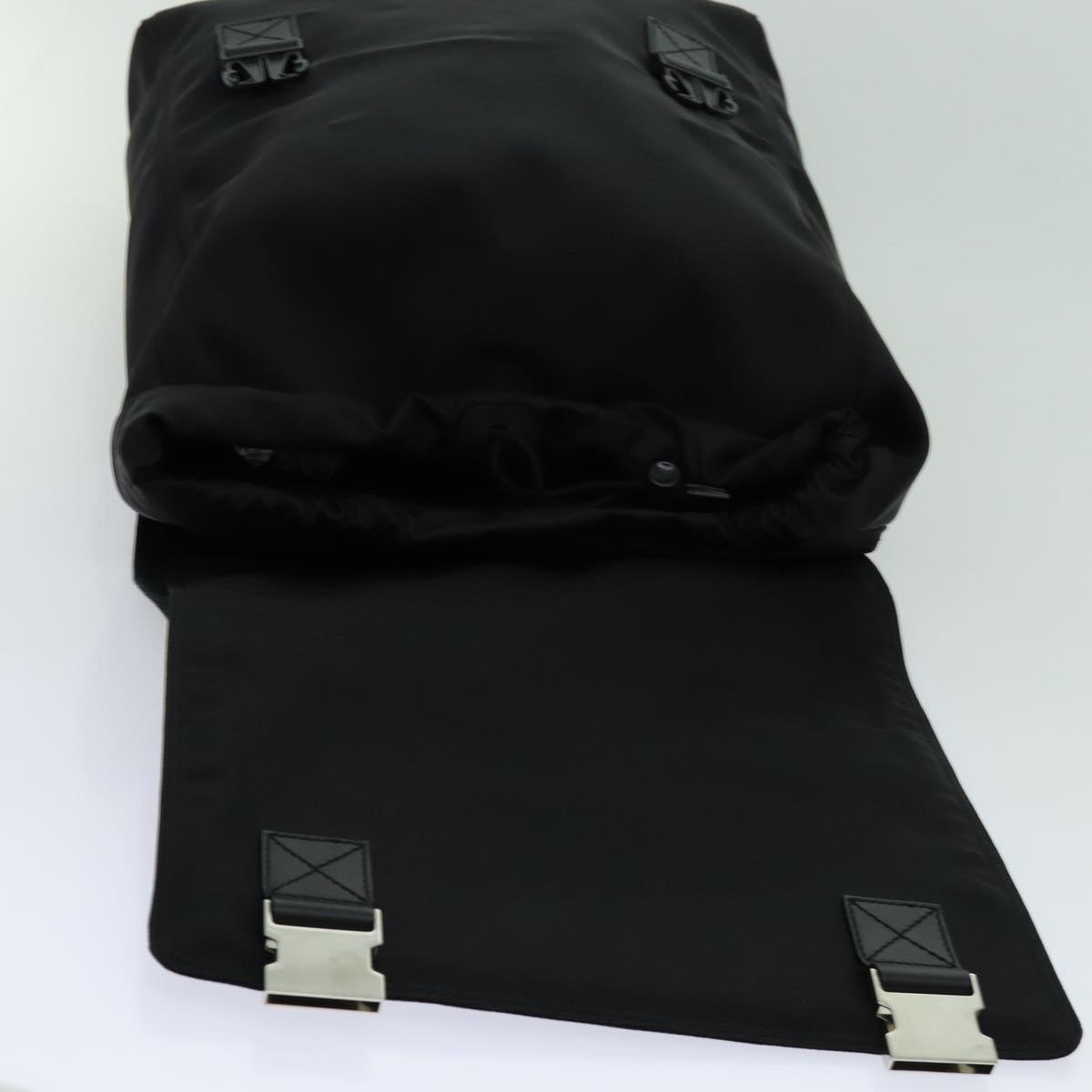 GUCCI Web Sherry Line Backpack Nylon Black Green Red 246407
