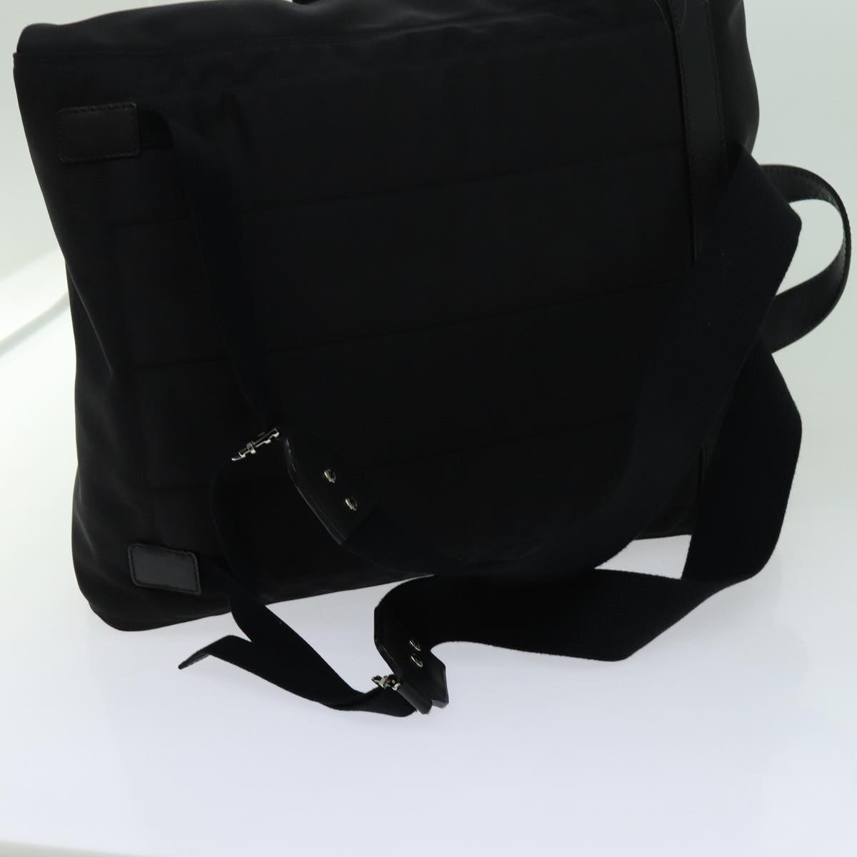 GUCCI Web Sherry Line Backpack Nylon Black Green Red 246407