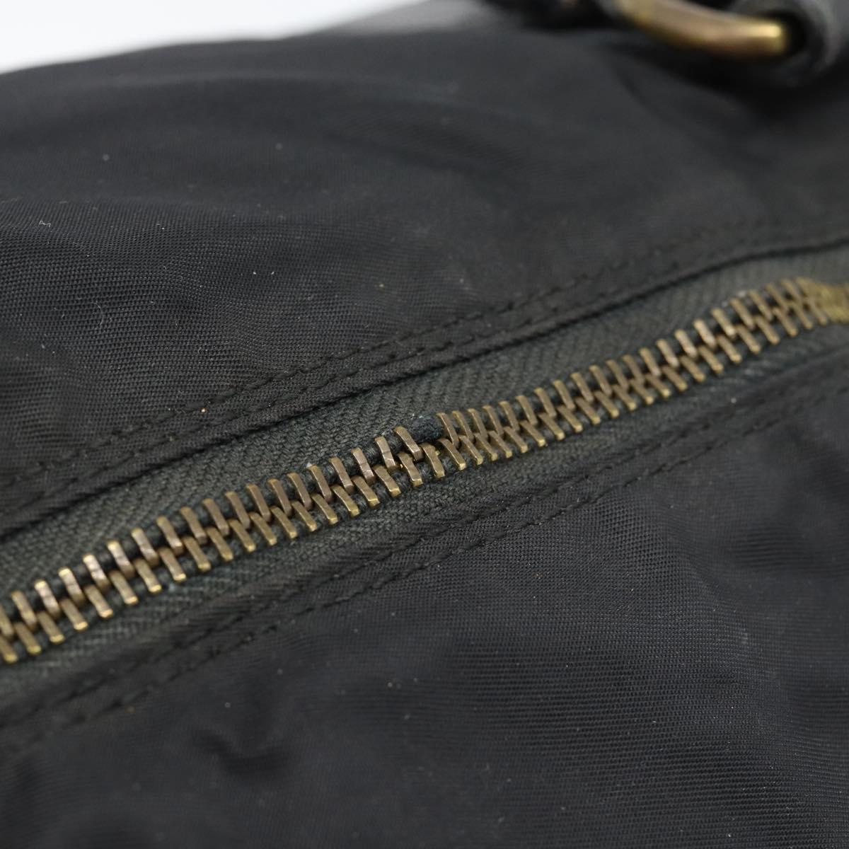 PRADA Boston Bag Nylon Black