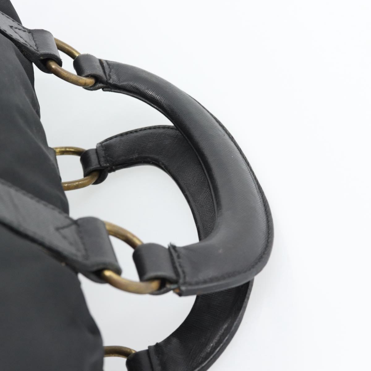 PRADA Boston Bag Nylon Black