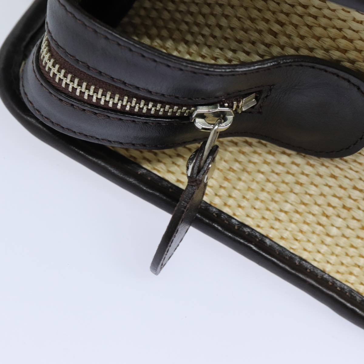 BURBERRY Tote Bag Straw Beige