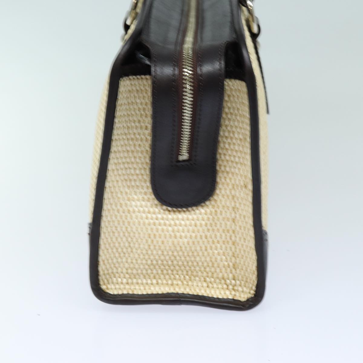 BURBERRY Tote Bag Straw Beige