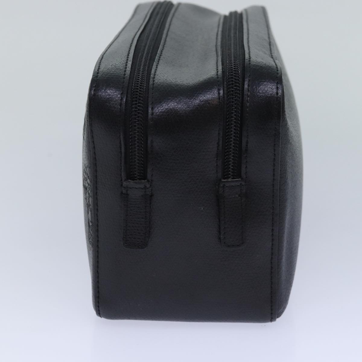 Gianni Versace Clutch Bag Leather Black