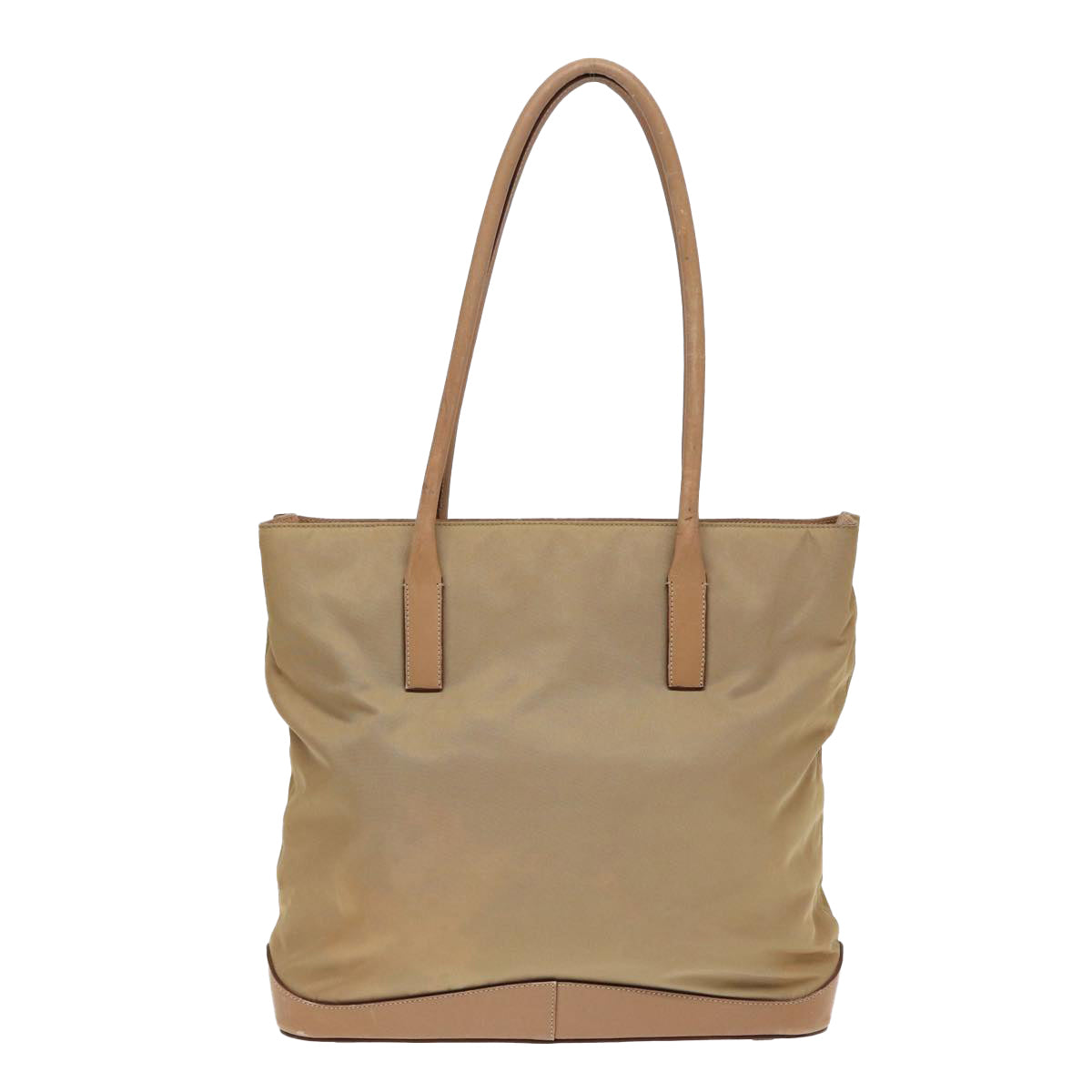 PRADA Tote Bag Nylon Beige