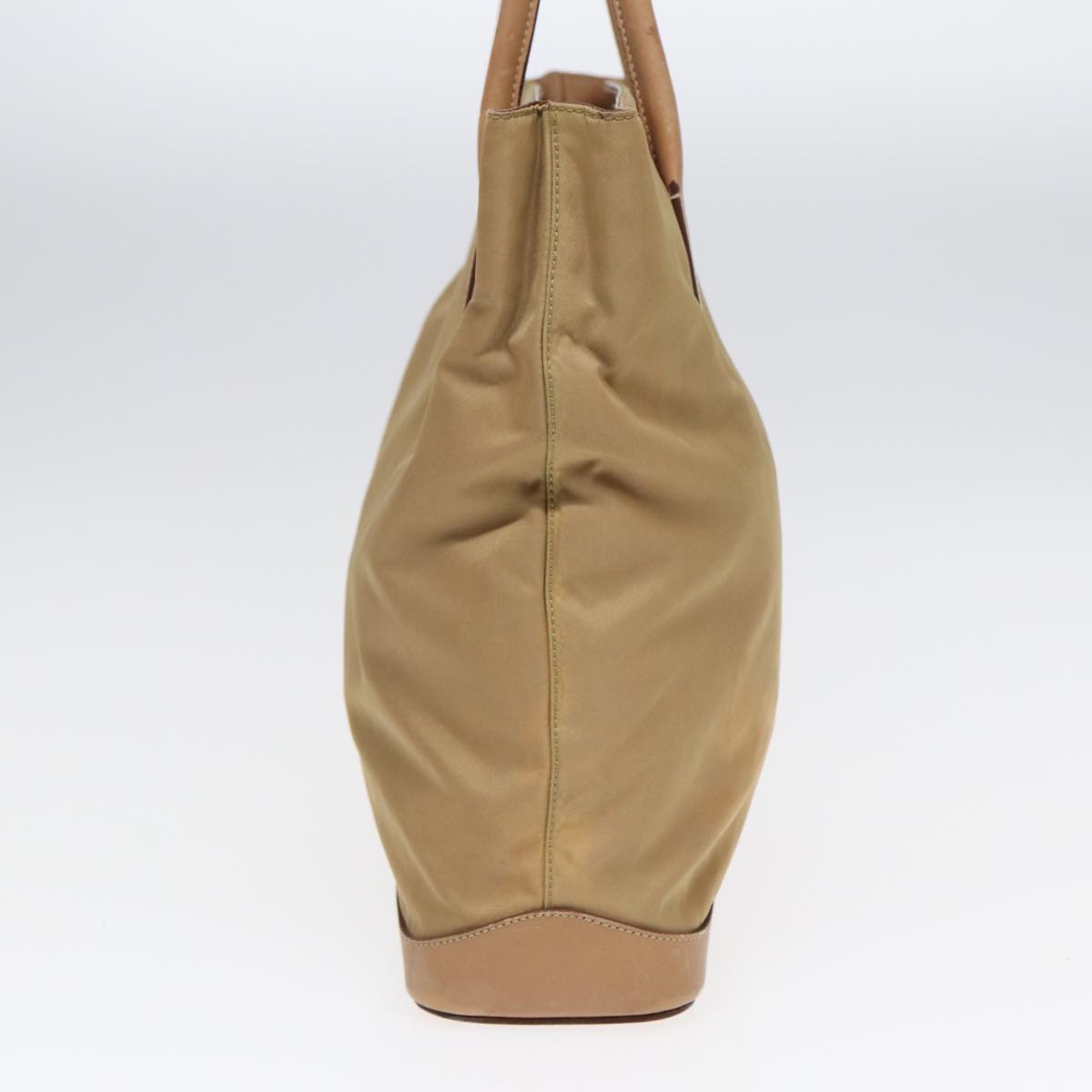 PRADA Tote Bag Nylon Beige