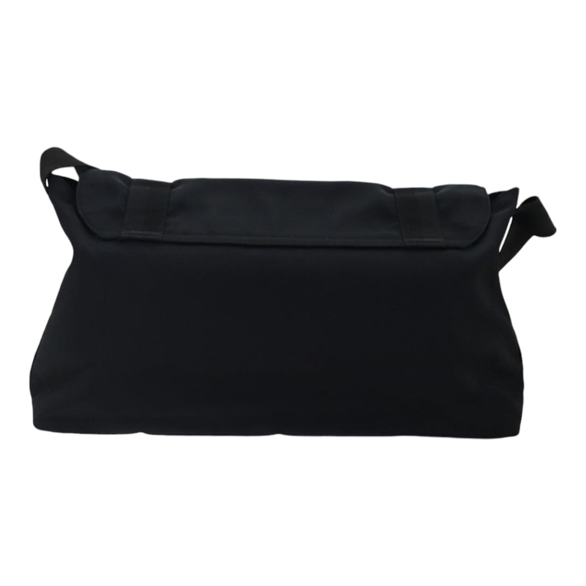 GUCCI Shoulder Bag Nylon Black Silver 122374