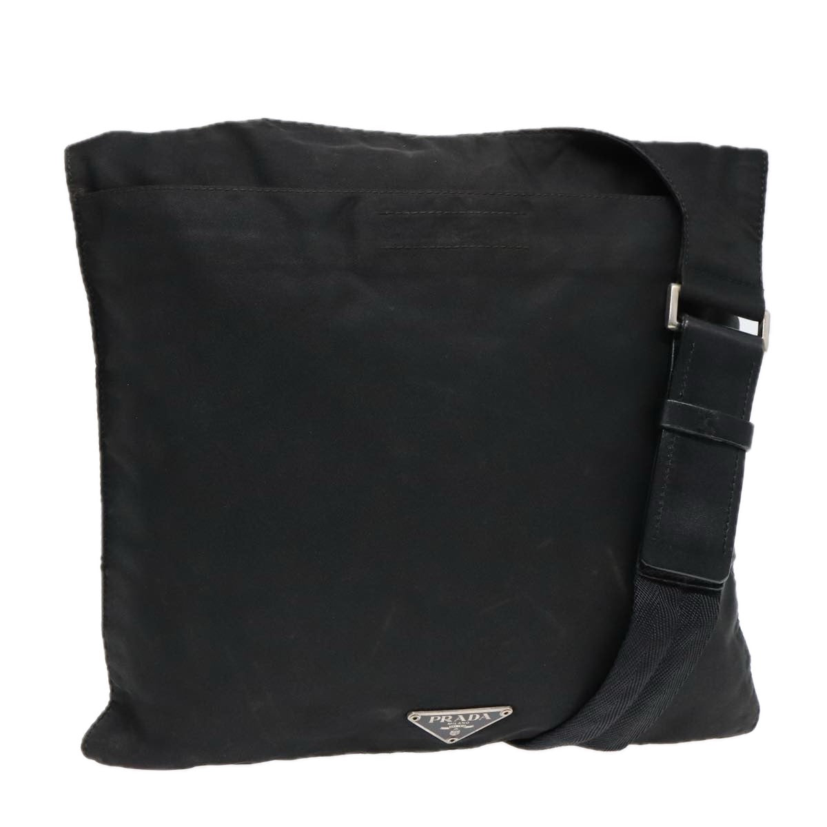 PRADA Shoulder Bag Nylon Black