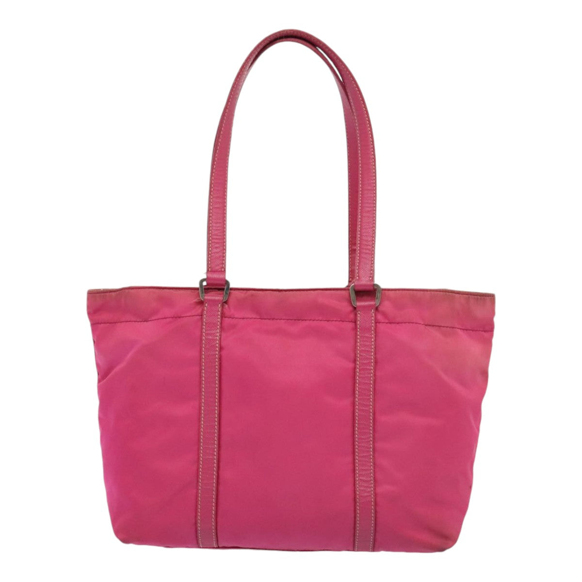 PRADA Hand Bag Nylon Pink