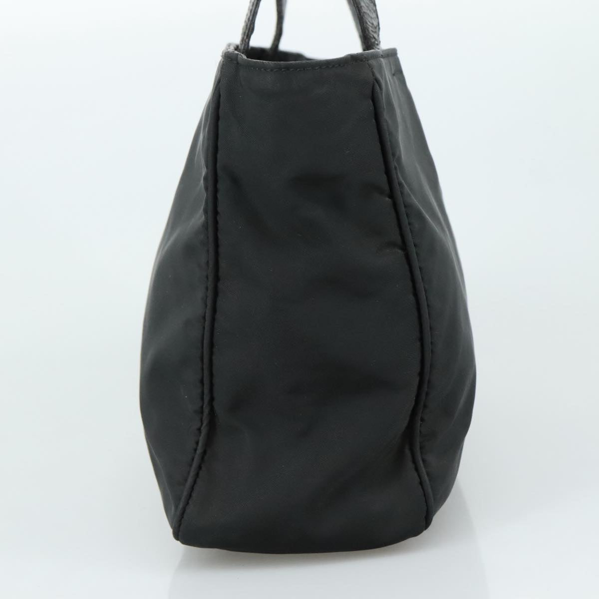 PRADA Hand Bag Nylon Black