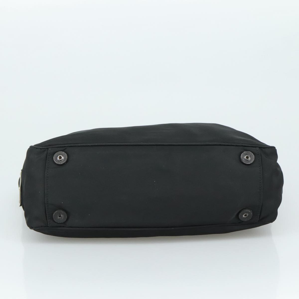 PRADA Hand Bag Nylon Black