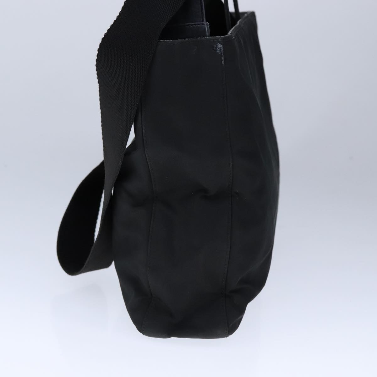 PRADA Hand Bag Nylon 2way Black