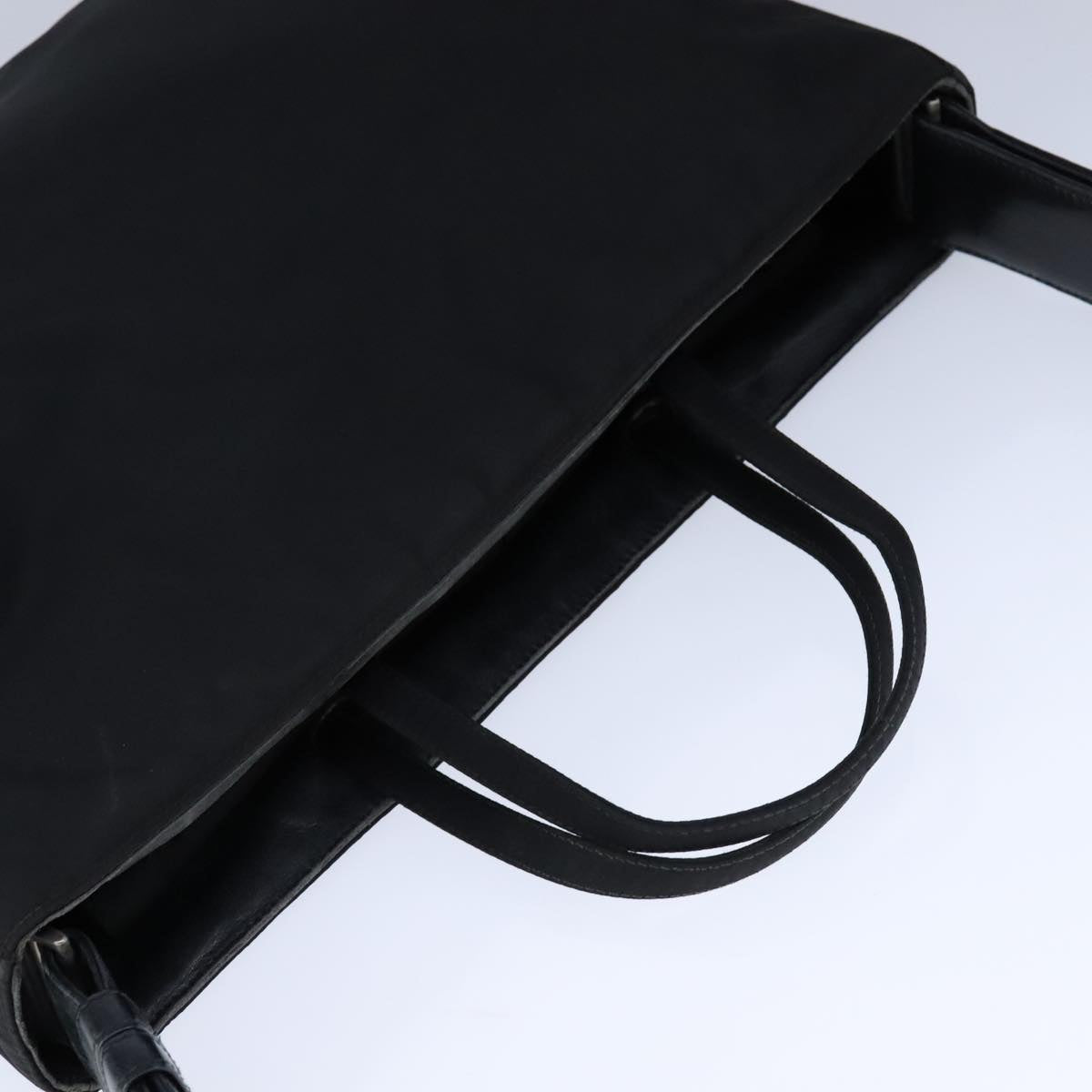 PRADA Hand Bag Nylon 2way Black