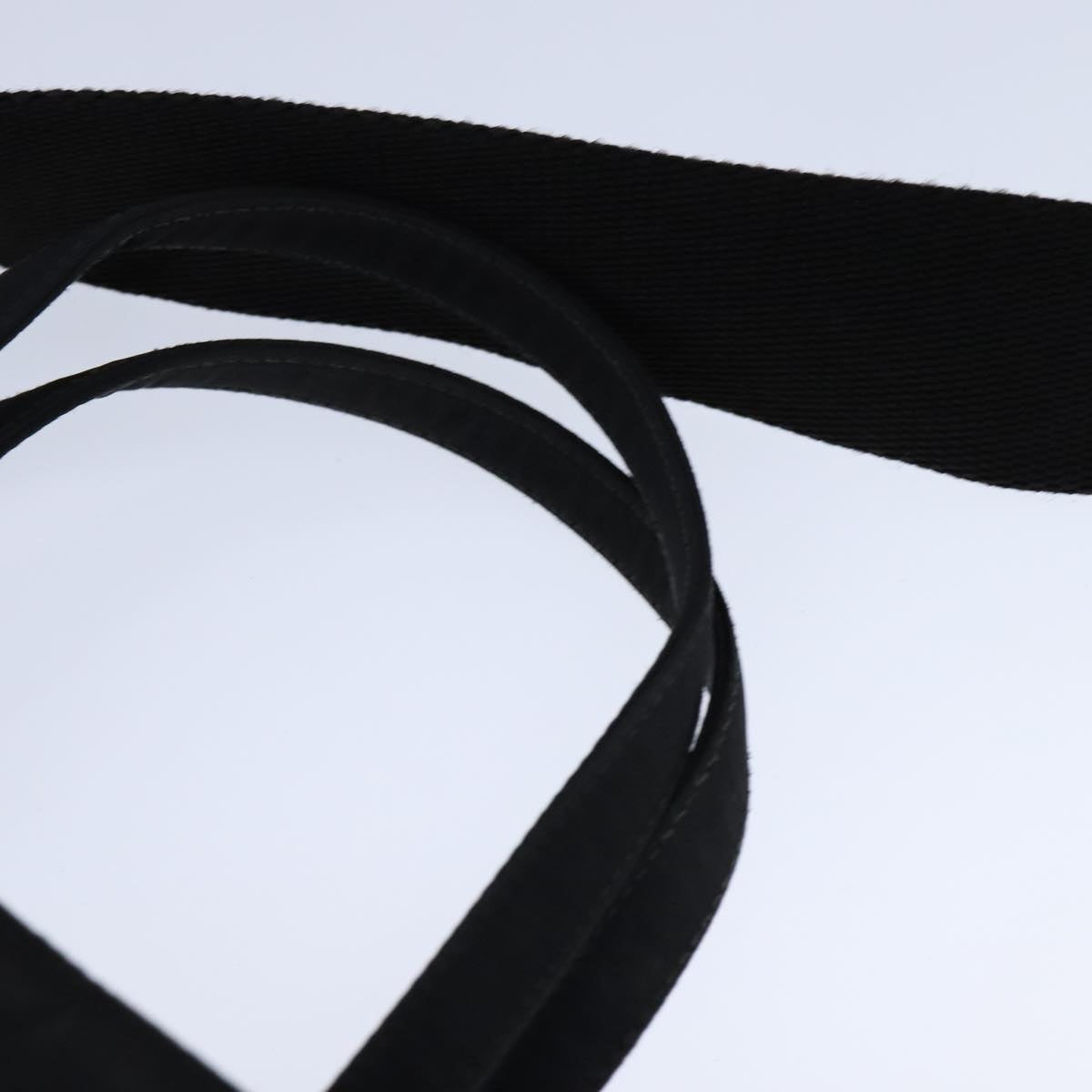 PRADA Hand Bag Nylon 2way Black