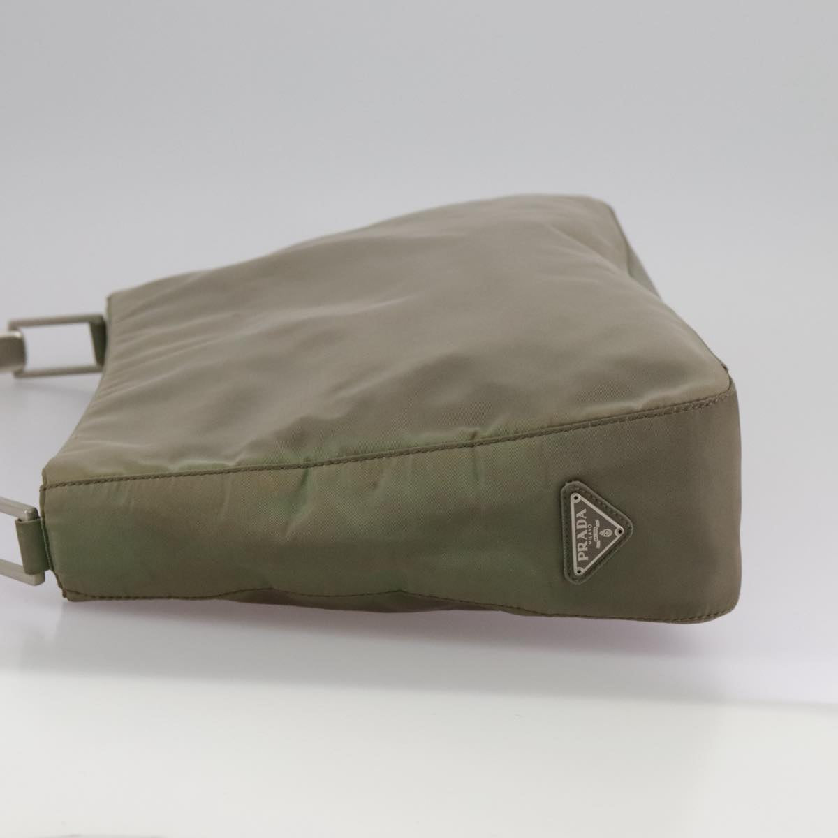 PRADA Shoulder Bag Nylon Khaki
