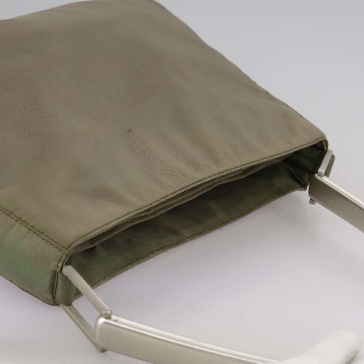 PRADA Shoulder Bag Nylon Khaki