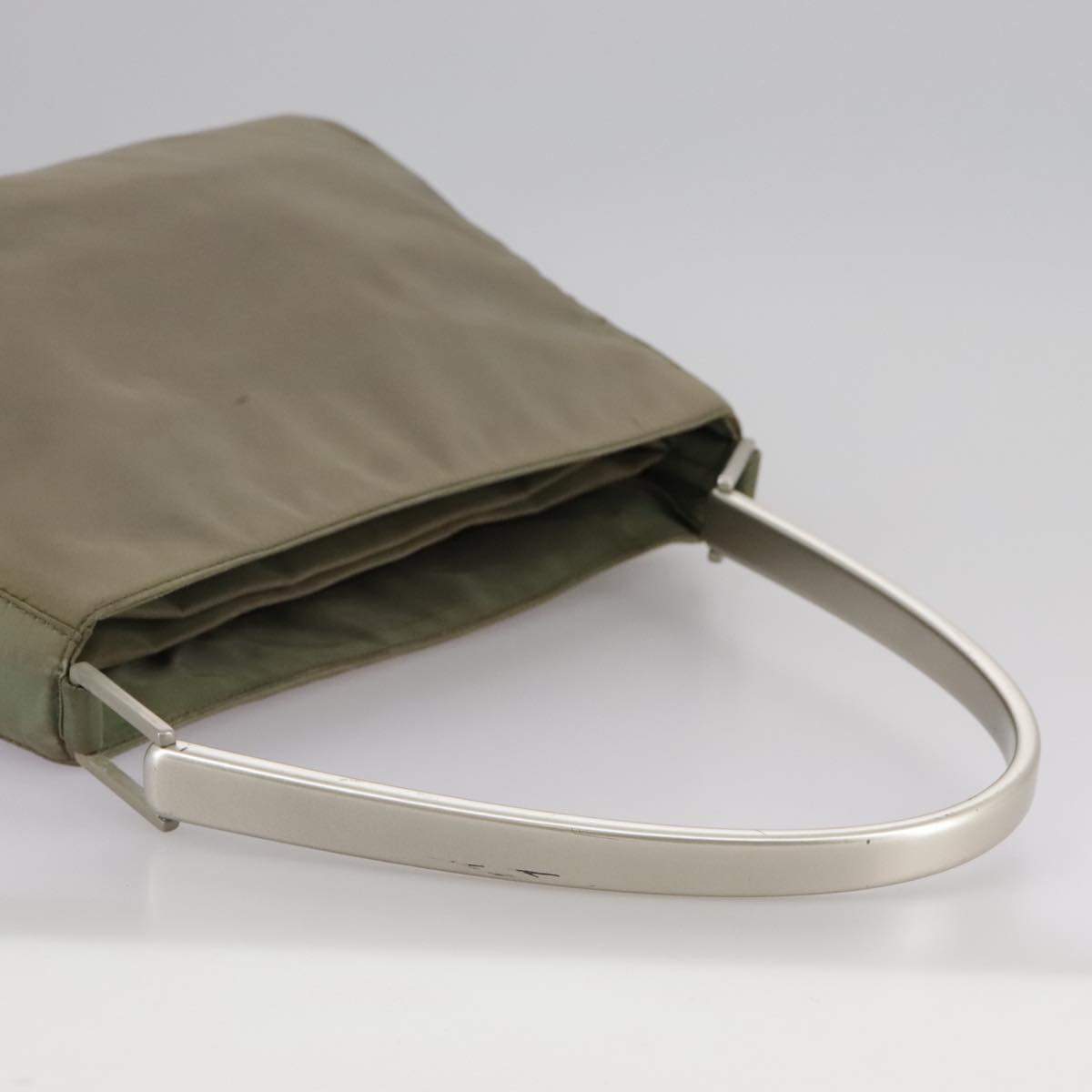 PRADA Shoulder Bag Nylon Khaki