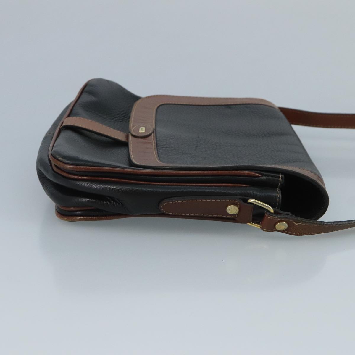 BALLY Shoulder Bag Leather Black