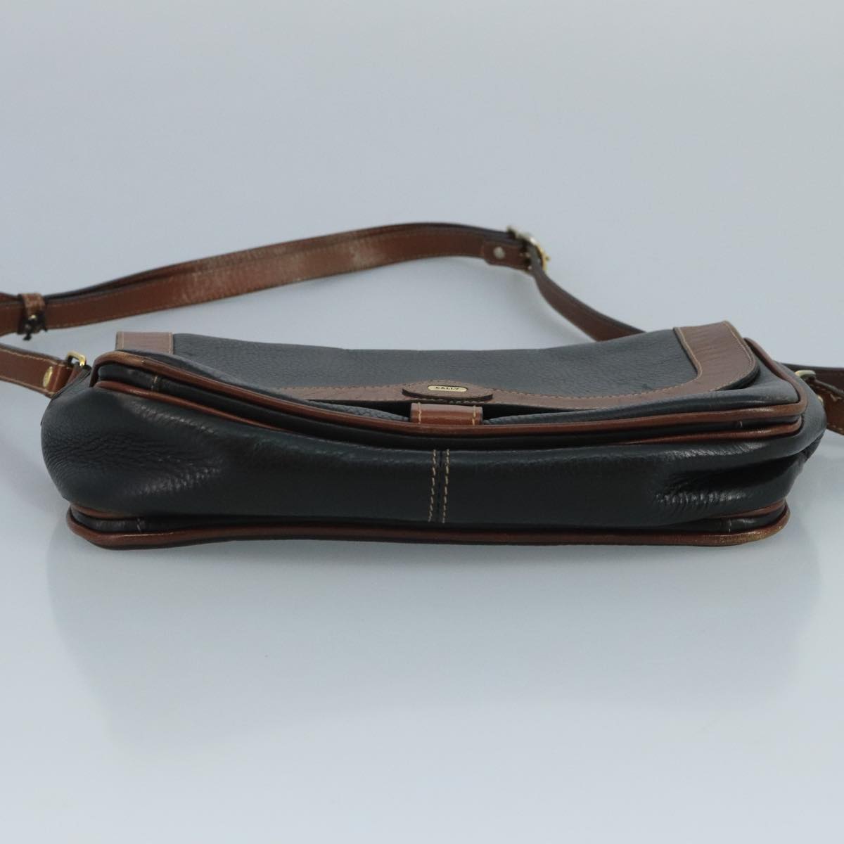 BALLY Shoulder Bag Leather Black