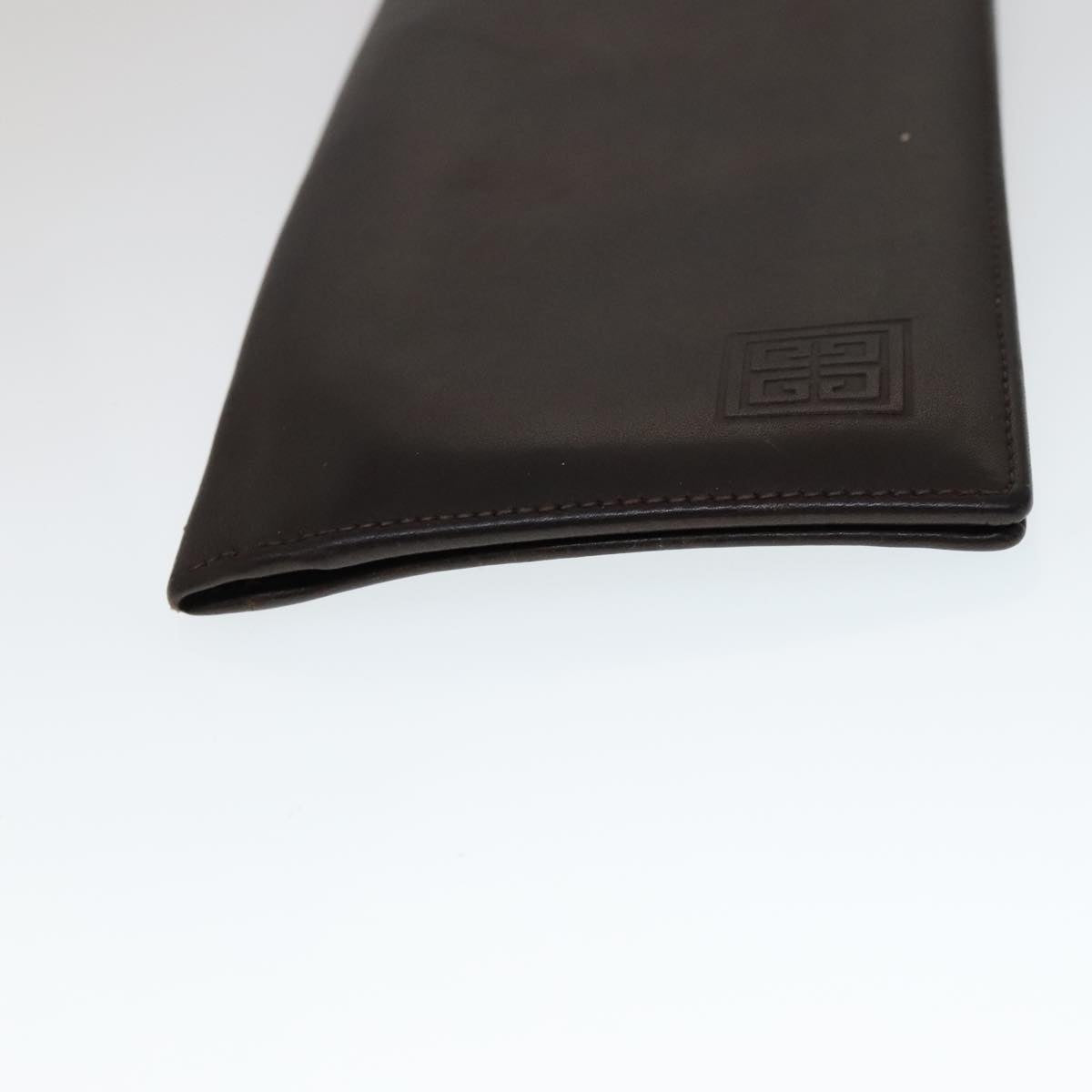 GIVENCHY Key Case Billfold Leather 4Set Navy Black